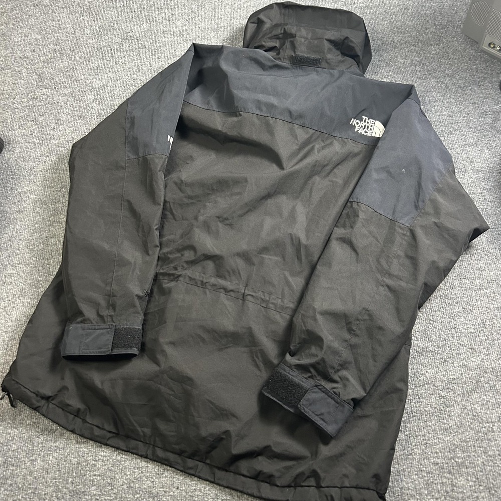 The North Face HydroSeal Jacket Mens XL Black Hooded Rain Waterproof Shell - Picture 7 of 8